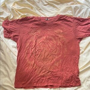 Red Graphic T-Shirt- Tiger image